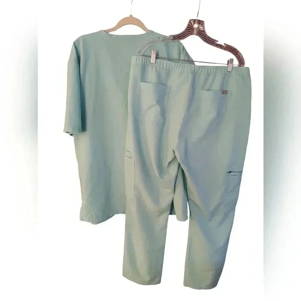 Figs limited edition mens Cairo scrub bottoms and Leon top